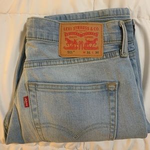 mid rise boyfriend jean fit- vintage levi 511